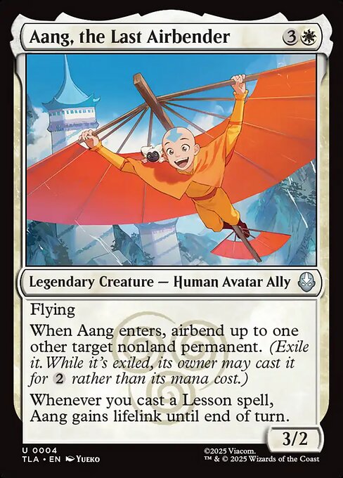 Aang, the Last Airbender - Avatar: The Last Airbender () #4 [Foil] [Foil]