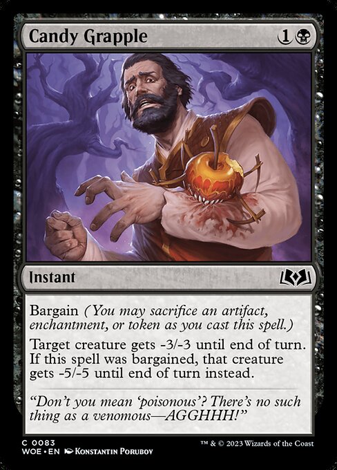 Candy Grapple - Wilds of Eldraine () #83 [Foil] [Foil]
