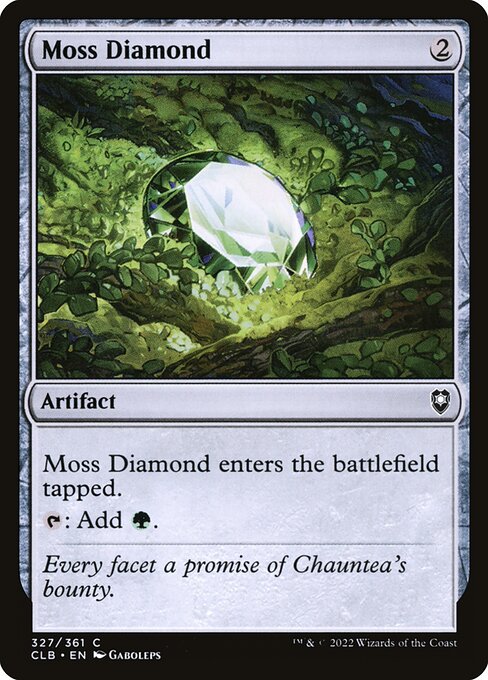 Moss Diamond - Commander Legends: Battle for Baldur's Gate () #327