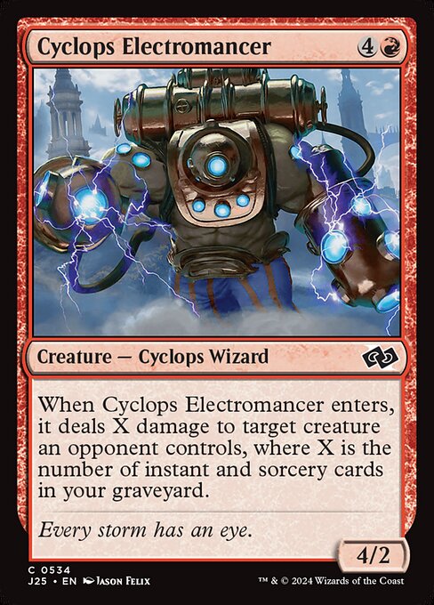 Cyclops Electromancer - Foundations Jumpstart (J25) #534