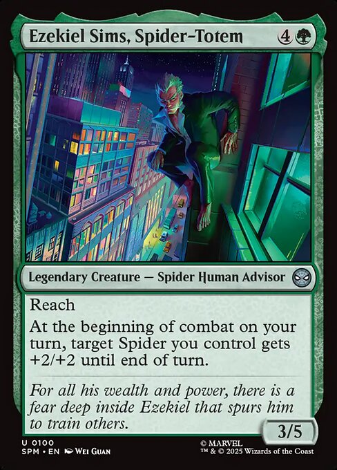 Ezekiel Sims, Spider-Totem - Marvel's Spider-Man () #100