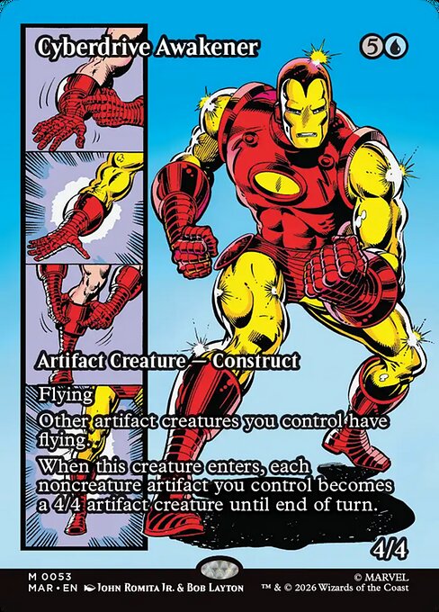 Cyberdrive Awakener - Marvel Universe () #53