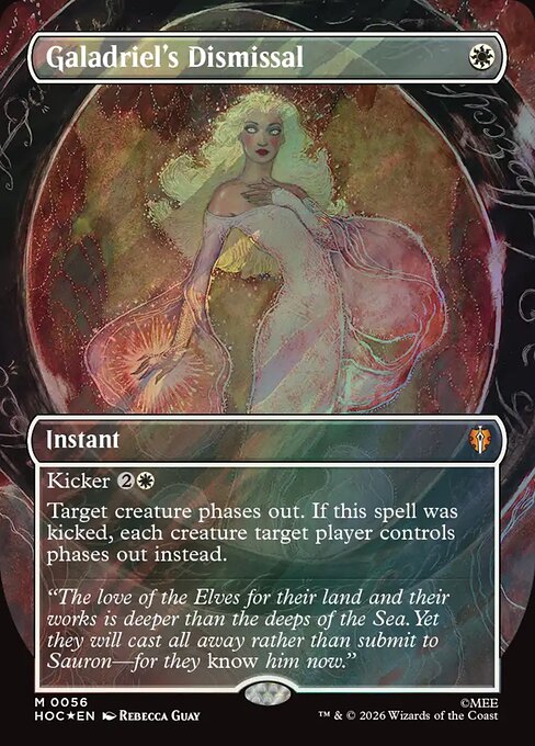 Galadriel's Dismissal - The Hobbit Eternal (HOC) #56 [Foil] [Foil]