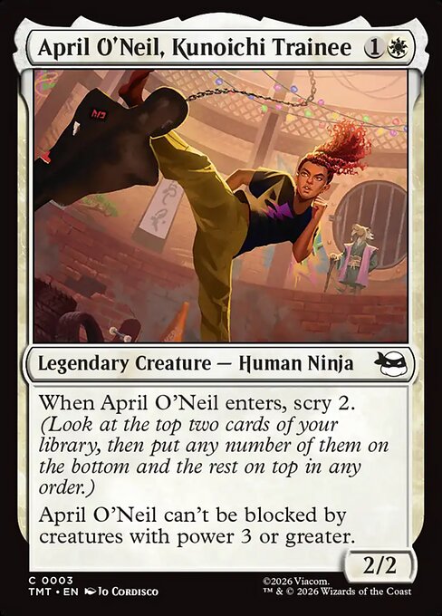 April O'Neil, Kunoichi Trainee - Teenage Mutant Ninja Turtles () #3