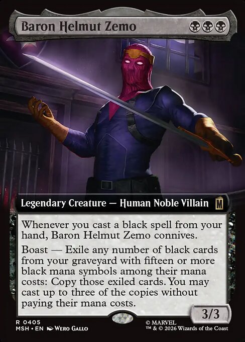 Baron Helmut Zemo - Marvel Super Heroes () #405