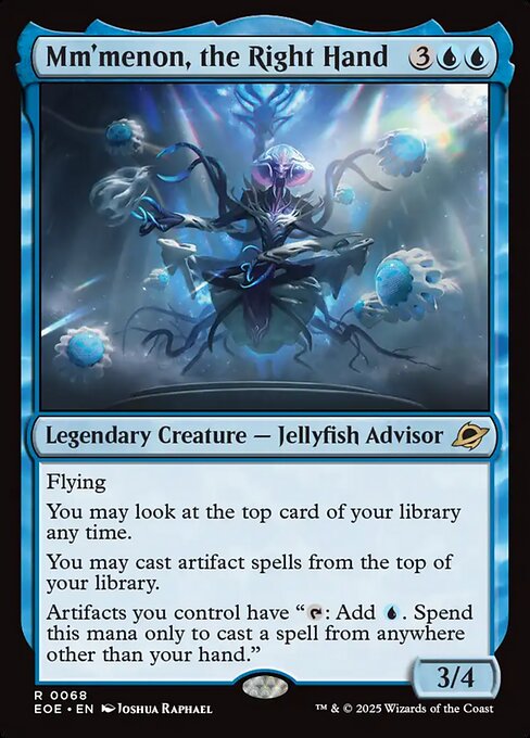 Mm'menon, the Right Hand - Edge of Eternities (EOE) #68