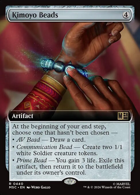 Kimoyo Beads - Marvel Super Heroes Commander () #440