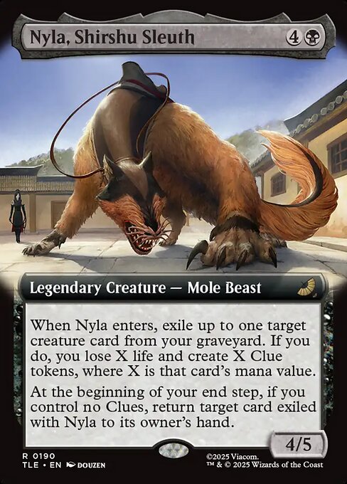 Nyla, Shirshu Sleuth - Avatar: The Last Airbender Eternal () #190 [Foil] [Foil]