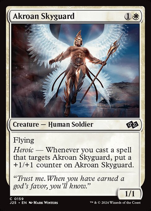 Akroan Skyguard - Foundations Jumpstart (j25) #159