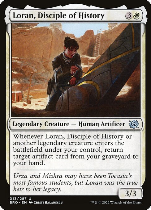 Loran, Disciple of History - The Brothers' War () #13