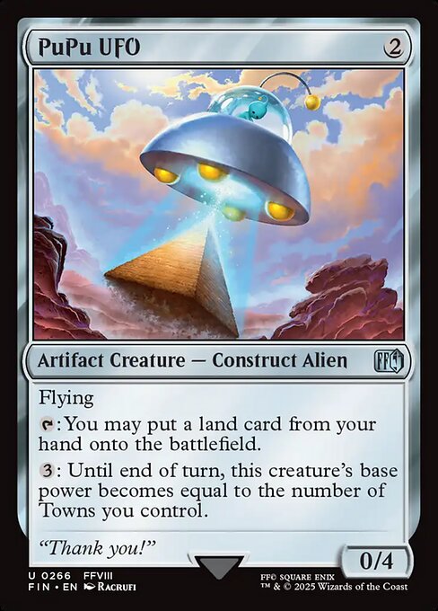 PuPu UFO - Final Fantasy (FIN) #266 [Foil] [Foil]