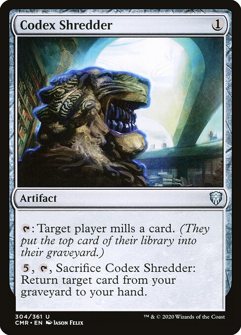 Codex Shredder - Commander Legends () #304
