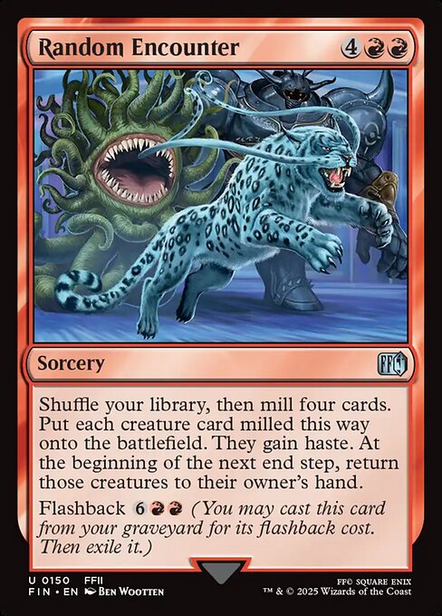 Random Encounter - Final Fantasy (FIN) #150 [Foil] [Foil]