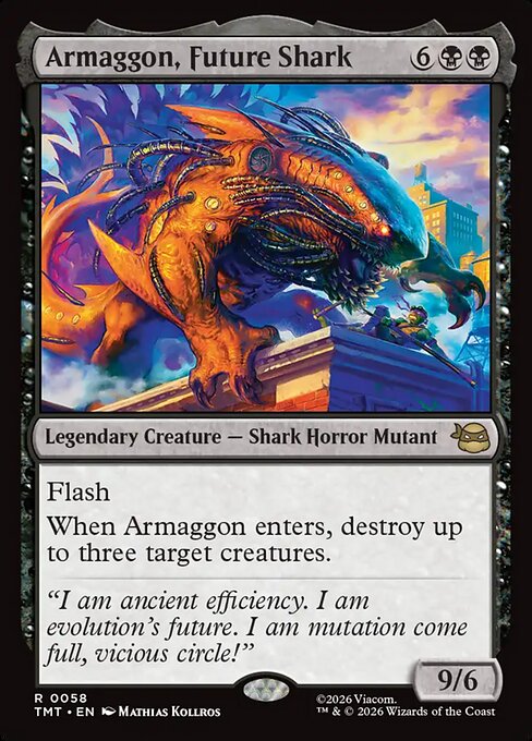 Armaggon, Future Shark - Teenage Mutant Ninja Turtles () #58