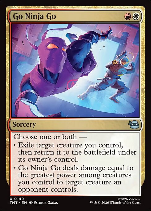 Go Ninja Go - Teenage Mutant Ninja Turtles () #149 [Foil] [Foil]