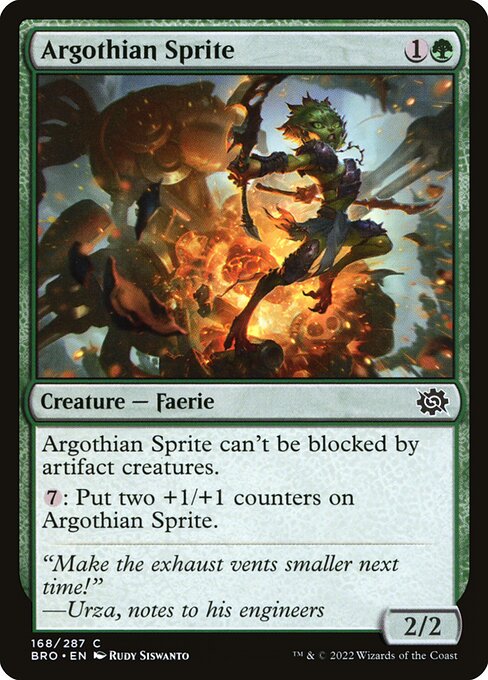 Argothian Sprite - The Brothers' War () #168