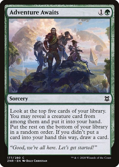 Adventure Awaits - Zendikar Rising (ZNR) #177
