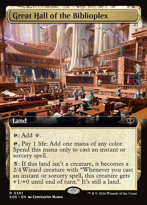 Great Hall of the Biblioplex - Secrets of Strixhaven () #361