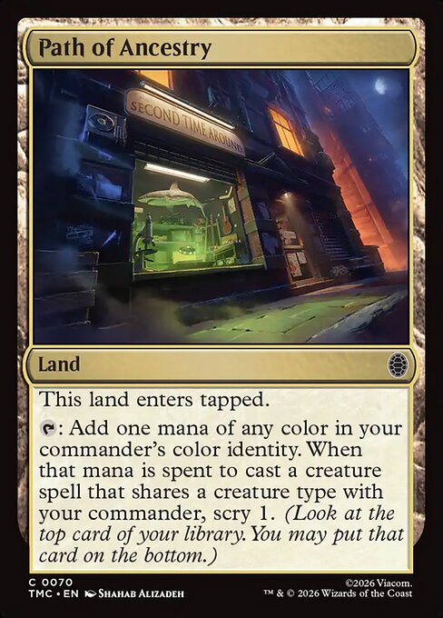 Path of Ancestry - Teenage Mutant Ninja Turtles Eternal () #70 [Foil] [Foil]