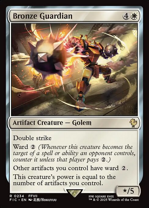 Bronze Guardian - Final Fantasy Commander () #234