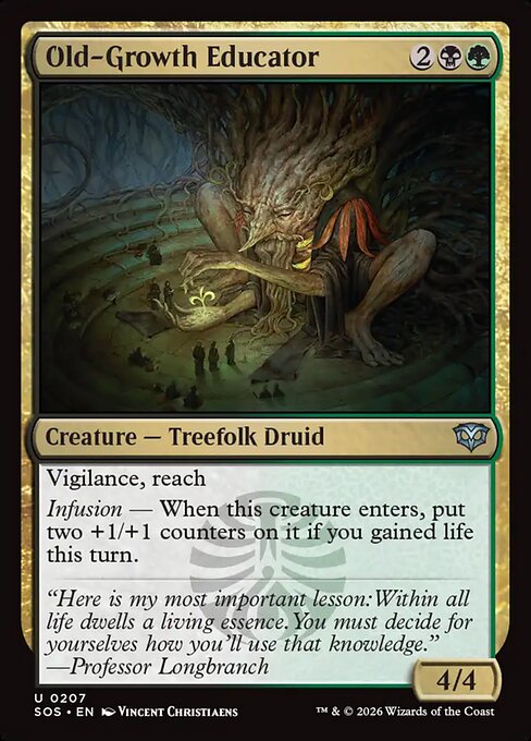 Old-Growth Educator - Secrets of Strixhaven () #207