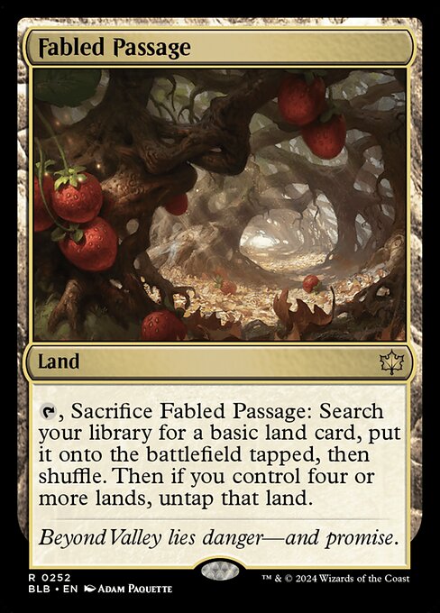 Fabled Passage - Bloomburrow (BLB) #252