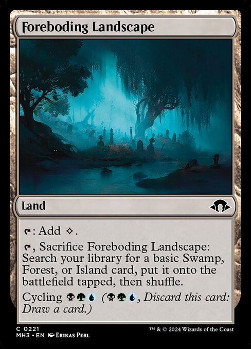 Foreboding Landscape - Modern Horizons 3 (mh3) #221