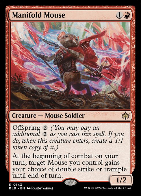 Manifold Mouse - Bloomburrow (BLB) #143