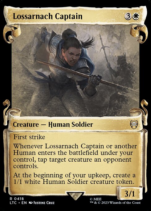 Lossarnach Captain - Tales of Middle-earth Commander (ltc) #418