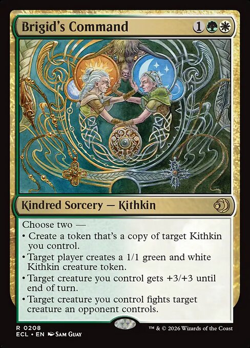 Brigid's Command - Lorwyn Eclipsed (ecl) #208