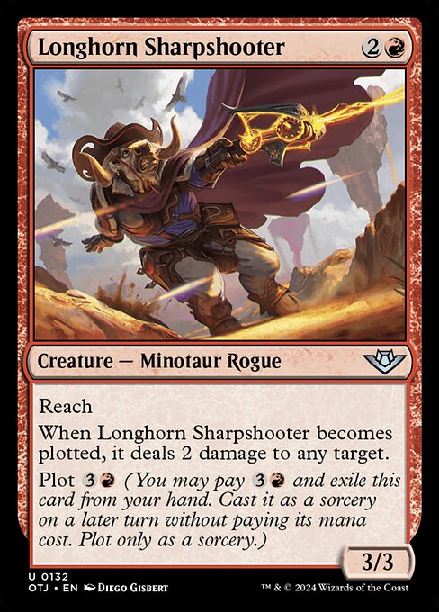 Longhorn Sharpshooter - Outlaws of Thunder Junction () #132