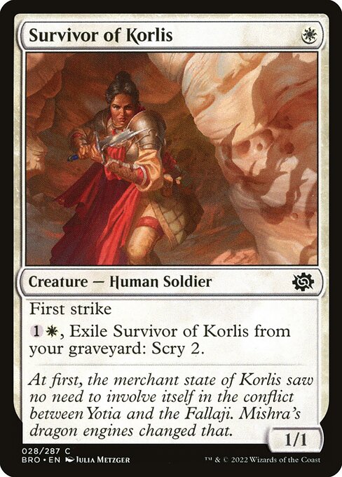 Survivor of Korlis - The Brothers' War () #28