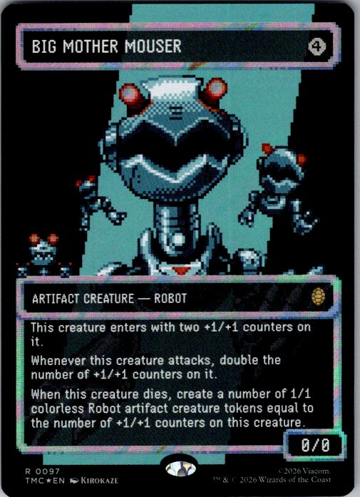 Big Mother Mouser [Foil] - Teenage Mutant Ninja Turtles Eternal (TMC) #97 [Foil]