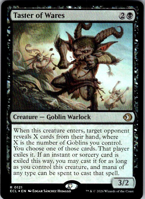 Taster of Wares [Foil] - Lorwyn Eclipsed Promos (PECL) #121p [Foil]