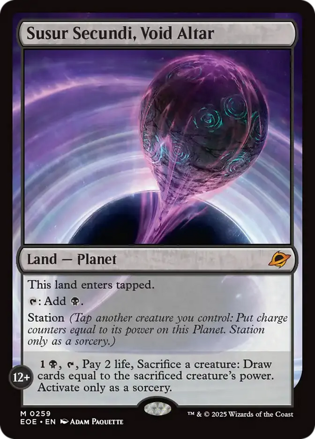Susur Secundi, Void Altar - Edge of Eternities (EOE) #259