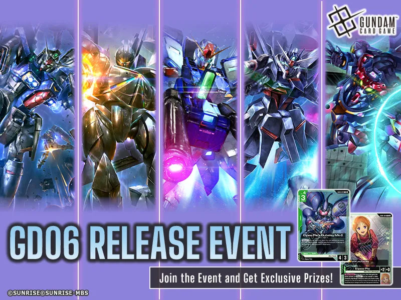 GUNDAM CARD GAME GD06 Booster Pack Release Event