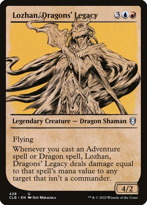 Lozhan, Dragons' Legacy - Commander Legends: Battle for Baldur's Gate () #428