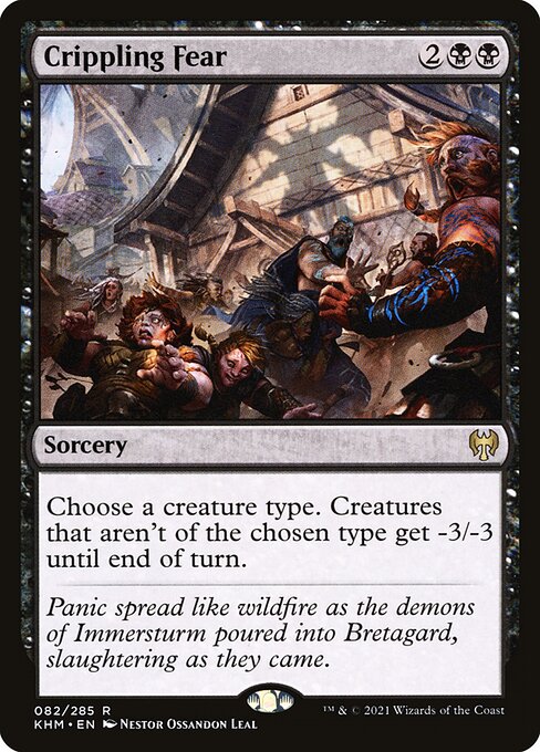 Crippling Fear - Kaldheim (KHM) #82