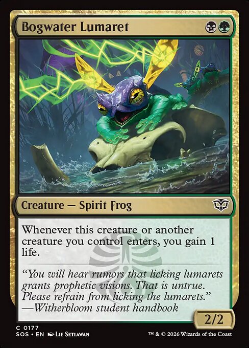 Bogwater Lumaret - Secrets of Strixhaven () #177 [Foil] [Foil]