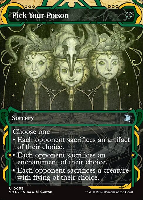 Pick Your Poison - Secrets of Strixhaven Mystical Archive () #55 [Foil] [Foil]