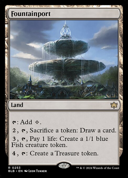 Fountainport - Bloomburrow (BLB) #253
