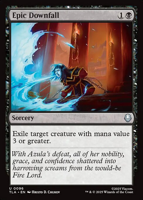 Epic Downfall - Avatar: The Last Airbender () #96 [Foil] [Foil]