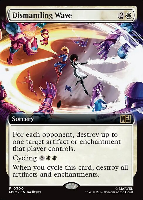 Dismantling Wave - Marvel Super Heroes Commander () #300
