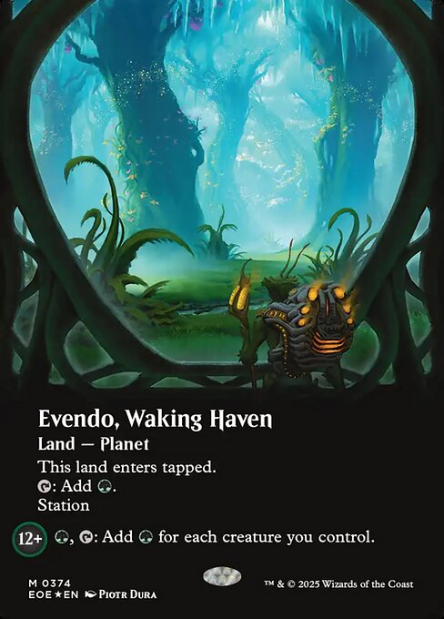 Evendo, Waking Haven - Edge of Eternities (EOE) #374 [Foil] [Foil]