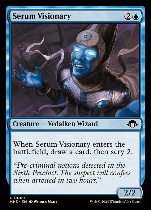 Serum Visionary - Modern Horizons 3 (mh3) #69 [Foil] [Foil]