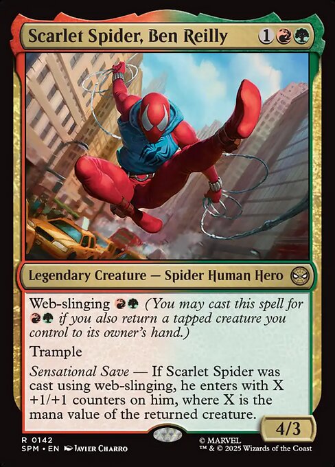 Scarlet Spider, Ben Reilly - Marvel's Spider-Man (SPM) #142