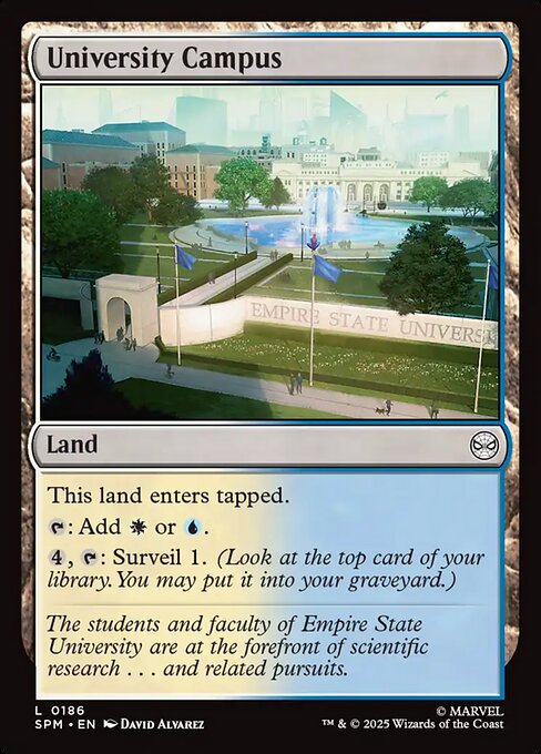 University Campus - Marvel's Spider-Man () #186