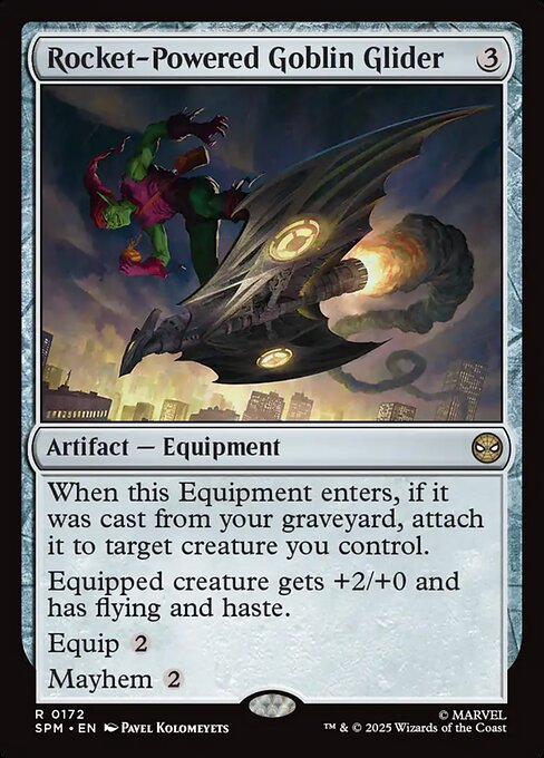 Rocket-Powered Goblin Glider - Marvel's Spider-Man (SPM) #172