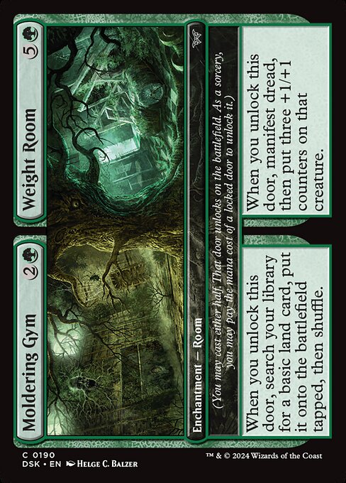 Moldering Gym // Weight Room - Duskmourn: House of Horror () #190