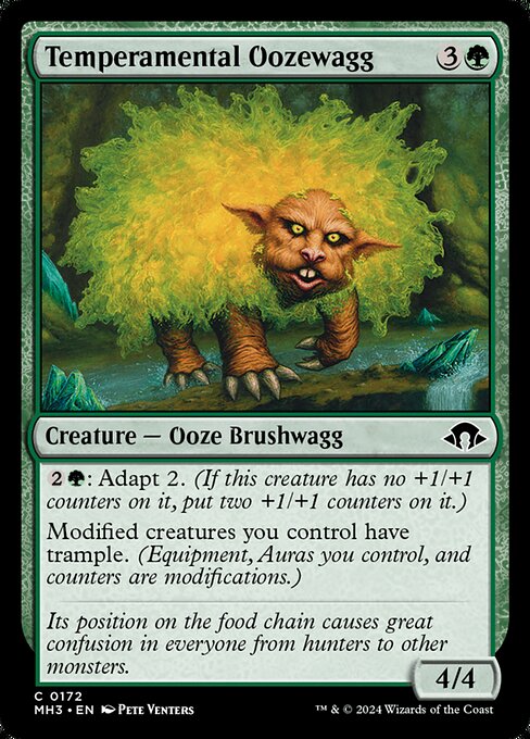 Temperamental Oozewagg - Modern Horizons 3 (mh3) #172